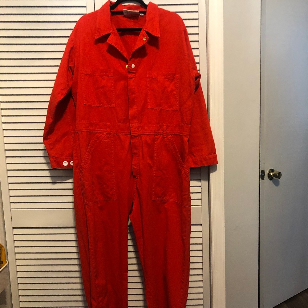 Big Bud Press Orange - red XL Jumpsuit Coverall
